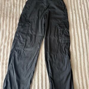 American Eagle Outfitters Charcoal Straight Leg Pants size 000